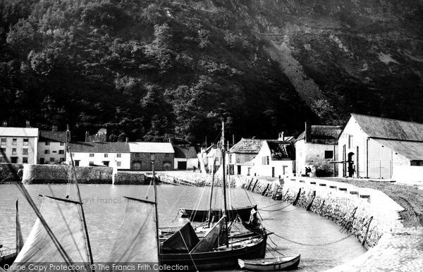 Photo of Minehead, The Harbour 1888