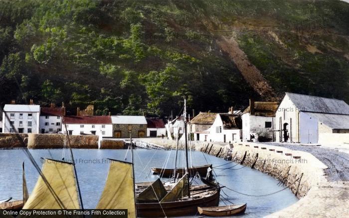 Photo of Minehead, The Harbour 1888