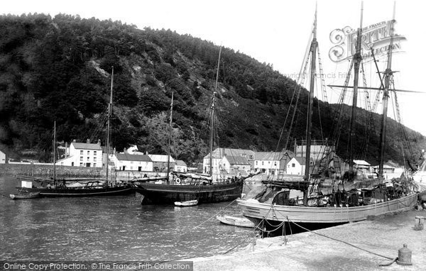 Photo of Minehead, The Harbour 1927