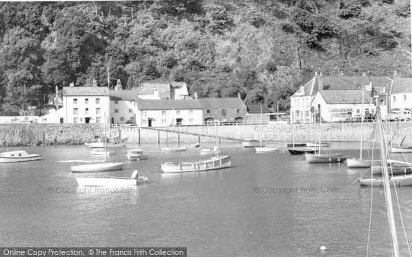 Photo of Minehead, The Harbour c.1960