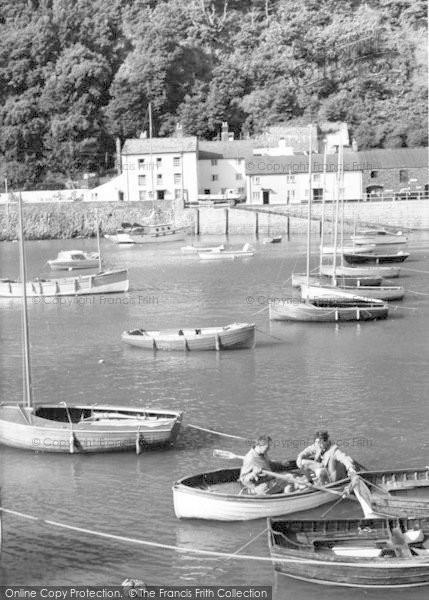 Photo of Minehead, The Harbour c.1960