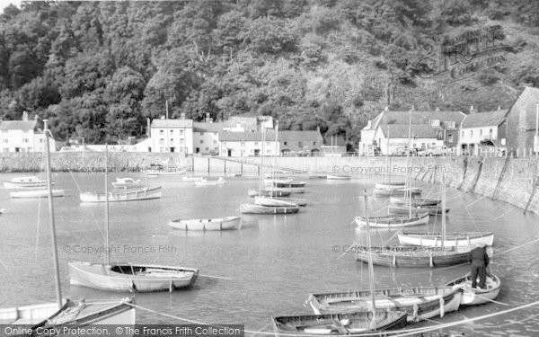 Photo of Minehead, The Harbour c.1960