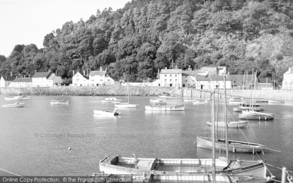 Photo of Minehead, The Harbour c.1960