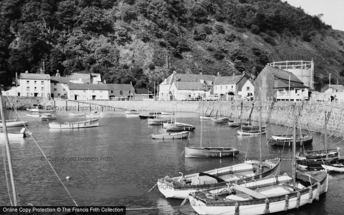 Photo of Minehead, The Harbour c.1960