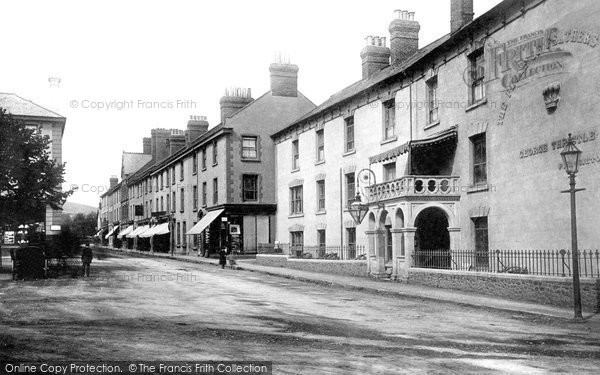 Photo of Minehead, The Plume Of Feathers Hotel 1892