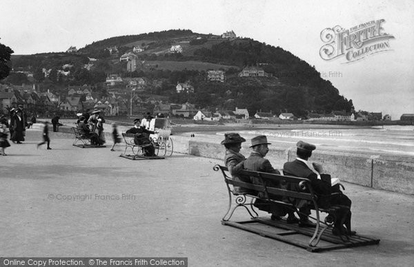 Photo of Minehead, The Promenade 1912