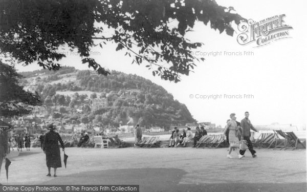 Photo of Minehead, The Promenade 1939