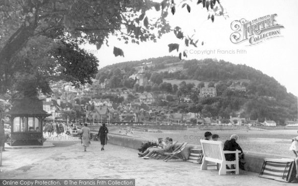 Photo of Minehead, The Promenade 1939