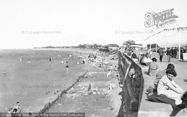 Photo of Minehead, The Promenade c.1955