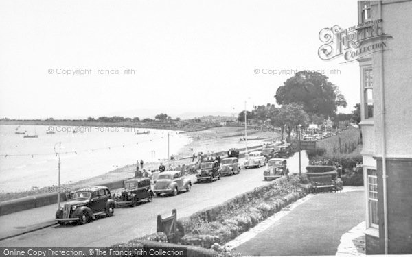 Photo of Minehead, The Promenade c.1955