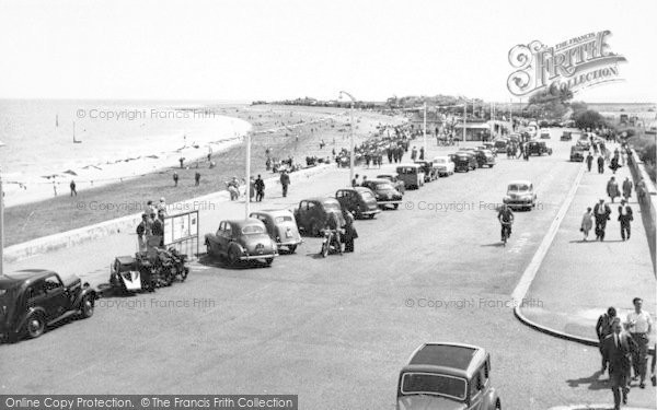 Photo of Minehead, The Promenade c.1955