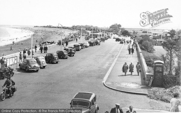 Photo of Minehead, The Promenade c.1955