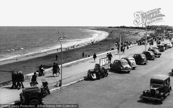 Photo of Minehead, The Promenade c.1955