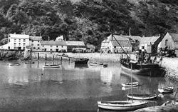 The Quay From The Harbour c.1950, Minehead