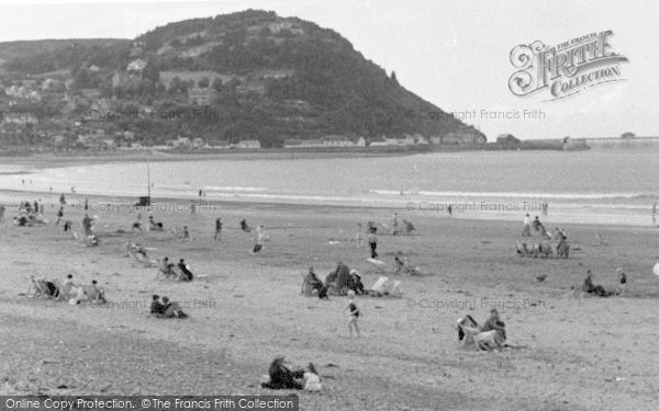 Photo of Minehead, The Sands 1939