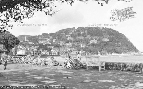 Photo of Minehead, The Seafront c.1950