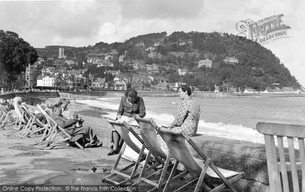 Photo of Minehead, The Seafront c.1950