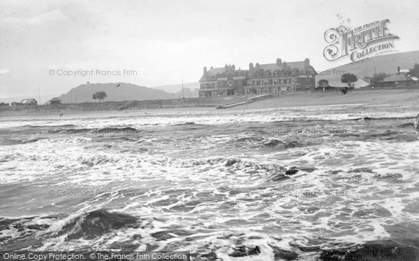 Photo of Minehead, The Strand From The Sea 1923