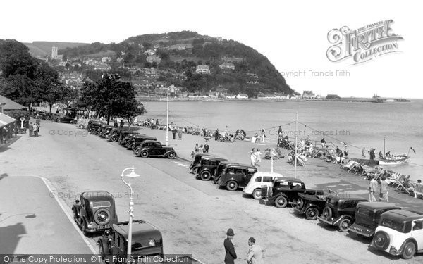 Photo of Minehead, The Strand Promenade 1938