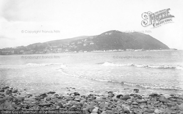 Photo of Minehead, View Across The Bay 1919