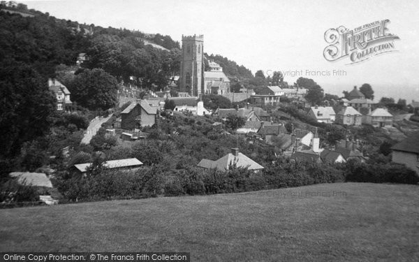 Photo of Minehead, View From Camp Hill 1933