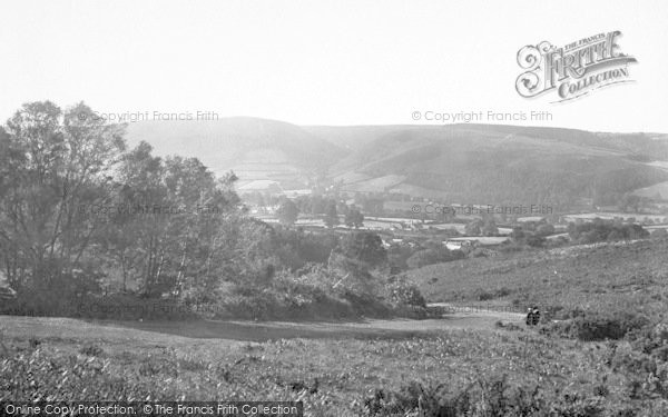 Photo of Minehead, View From Hopcott Lane 1919