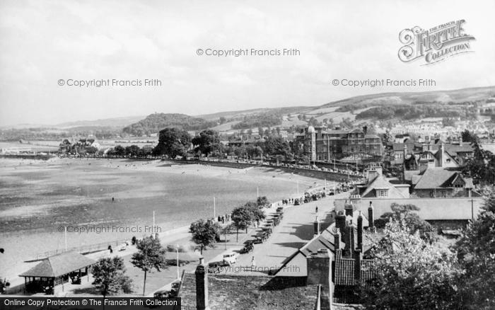 Photo of Minehead, View From North Hill 1939