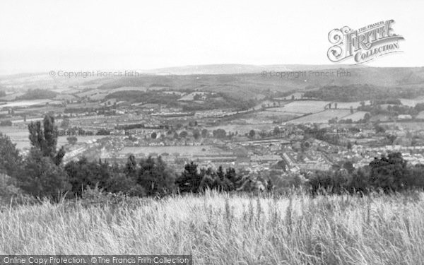Photo of Minehead, View From North Hill c.1955