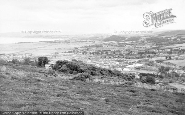 Photo of Minehead, View From North Hill c.1955