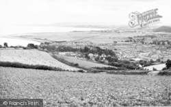 View From North Hill c.1955, Minehead
