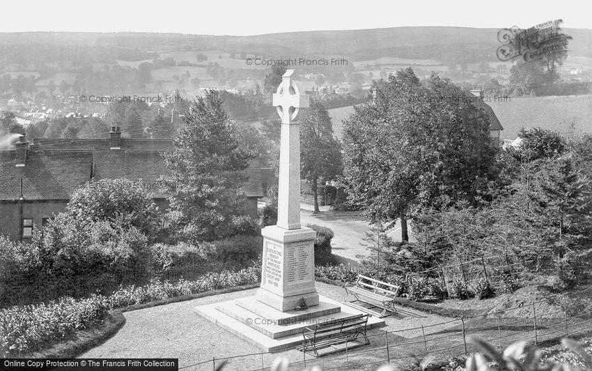Minehead, War Memorial 1923