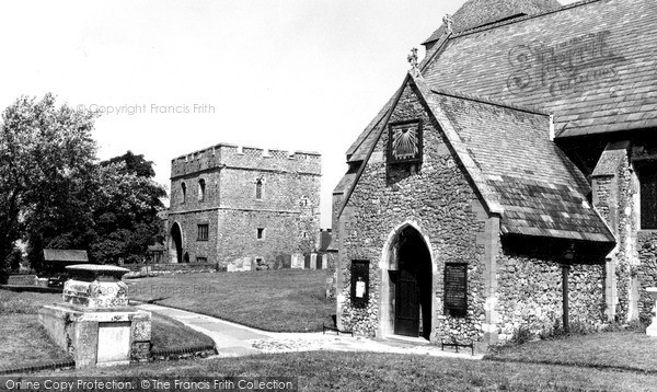 Photo of Minster, Abbey Church And Abbey Gate c.1952
