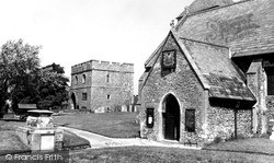 Abbey Church And Abbey Gate c.1952, Minster