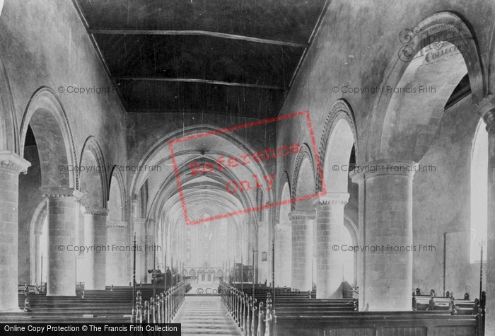 Photo of Minster In Thanet, Church, Nave East 1894