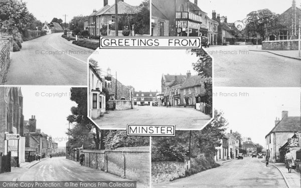 Photo of Minster In Thanet, Composite c.1955