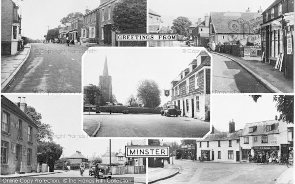 Photo of Minster In Thanet, Composite c.1960