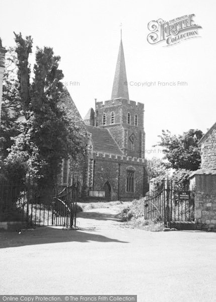 Photo of Minster In Thanet, St Mary's Church c.1955
