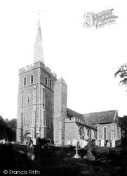 Minster-In-Thanet, St Mary's Church From The South West 1894, Minster