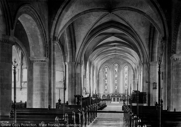 Photo of Minster In Thanet, St Mary's Church, Interior 1894