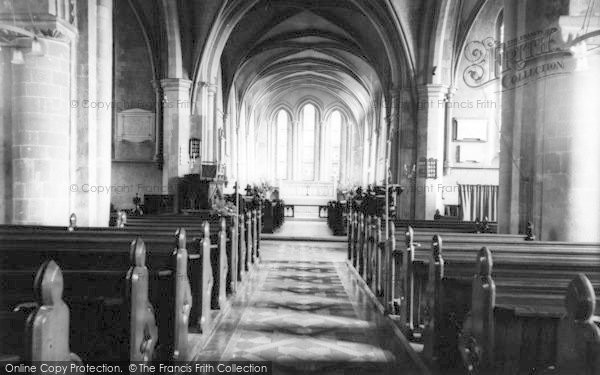 Photo of Minster In Thanet, St Mary's Church Interior 1963