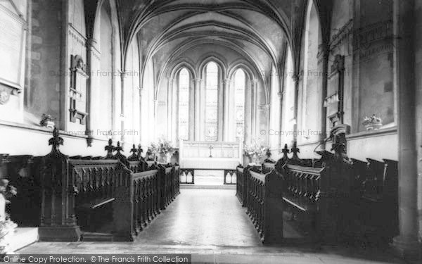 Photo of Minster In Thanet, St Mary's Church Interior 1963