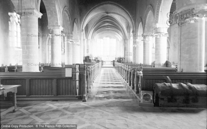 Photo of Minster In Thanet, St Mary's Church Interior 1963