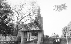 Minster-In-Thanet, The Church And Lychgate c.1960, Minster