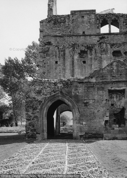 Photo of Minster Lovell, The Manor House Ruins c.1955