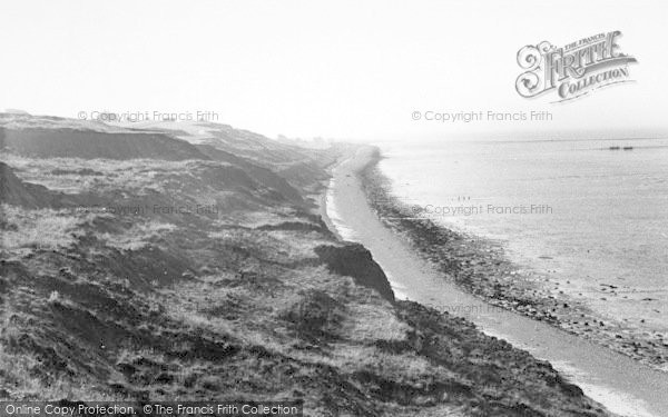 Photo of Minster, The Cliffs And Beach 1961