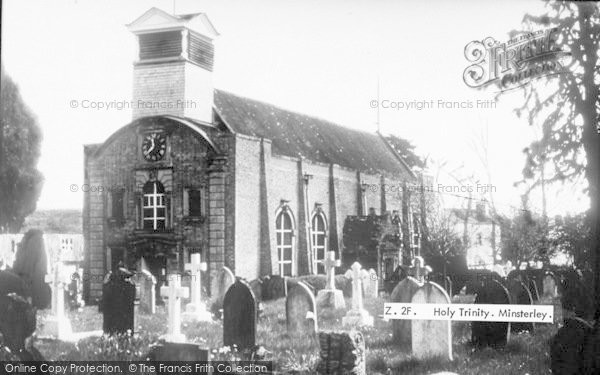 Photo of Minsterley, Holy Trinity c.1955