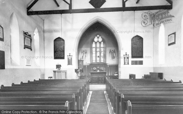 Photo of Misterton, Church Interior c.1960