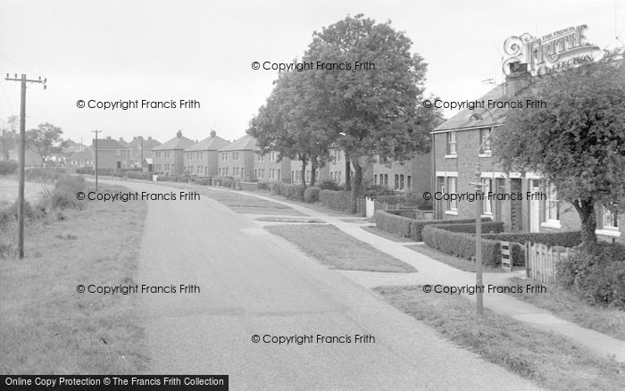 Photo of Misterton, Fox Covert Road 1960