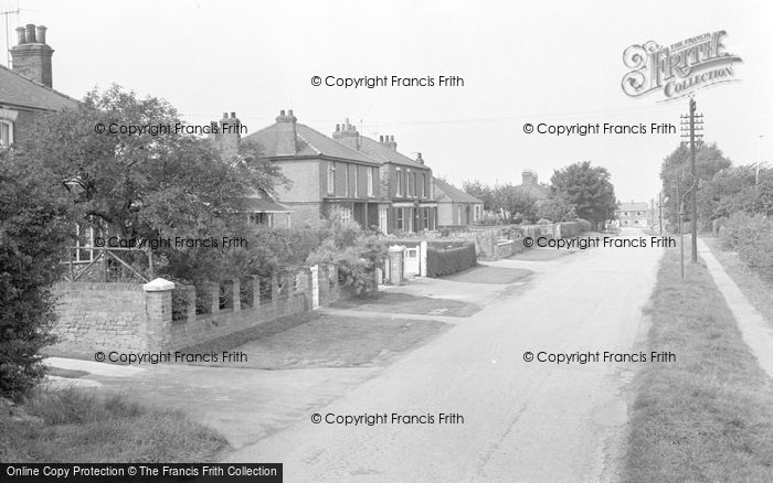 Photo of Misterton, Grove Wood Road 1960