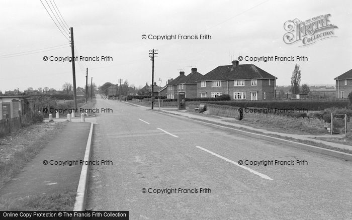 Photo of Misterton, Grove Wood Road 1964